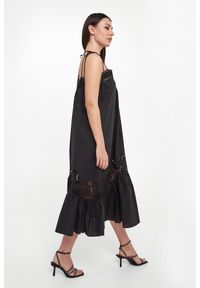 Twinset Milano - Sukienka midi TWINSET. Długość: midi #4