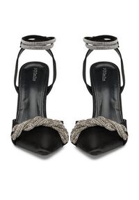 DeeZee Szpilki HT085-9 Czarny. Kolor: czarny. Materiał: materiał. Obcas: na szpilce #6
