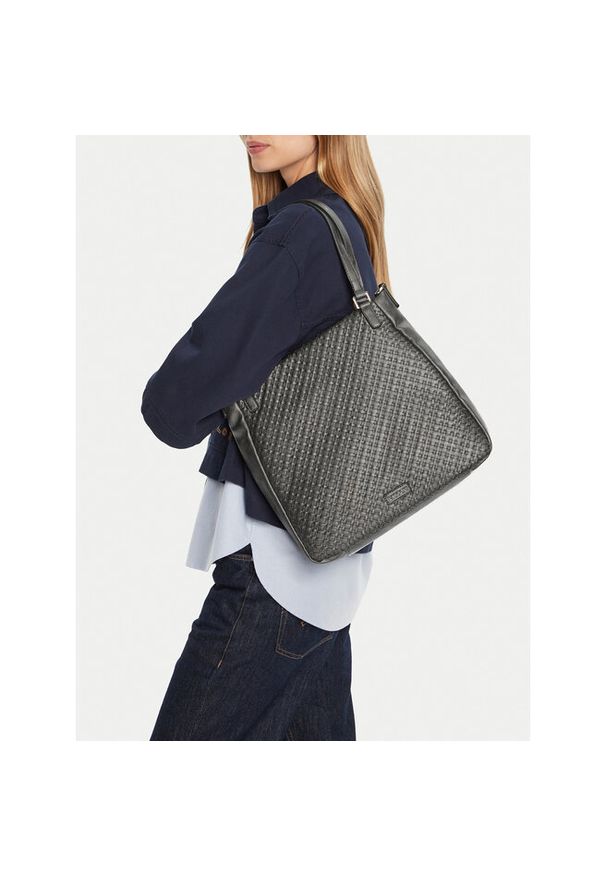 Torebka Lasocki. Kolor: srebrny