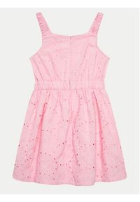 Guess Sukienka elegancka J4GK22 WG5N0 Różowy Regular Fit. Kolor: różowy. Materiał: bawełna. Styl: elegancki #2