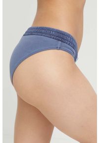 Calvin Klein figi kąpielowe kolor granatowy. Kolor: niebieski. Materiał: materiał #4