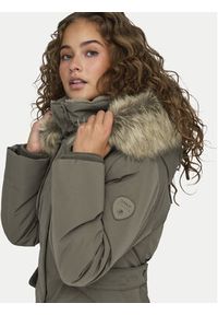 only - ONLY Parka New Priska 15300627 Szary Regular Fit. Kolor: szary. Materiał: syntetyk #6
