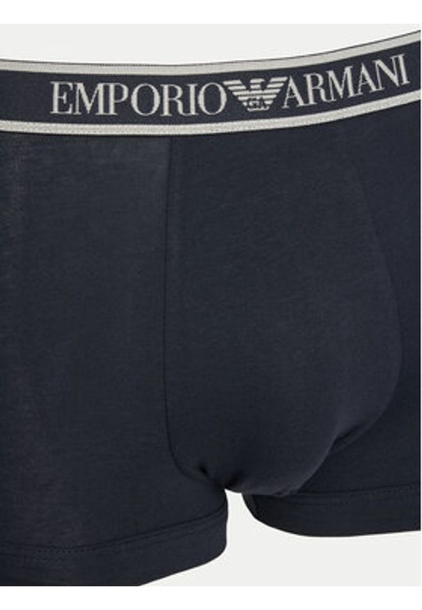 Emporio Armani Underwear Komplet 3 par bokserek EM000259 AF10779 MB139 Granatowy. Kolor: niebieski. Materiał: bawełna