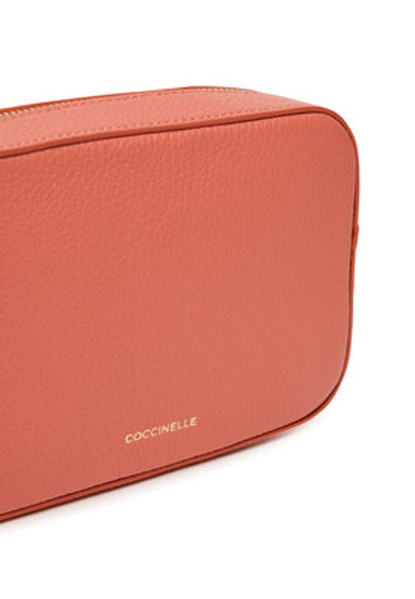 Coccinelle Torebka MN5 Tebe E5 MN5 55 I1 01 Koralowy. Kolor: pomarańczowy. Materiał: skórzane