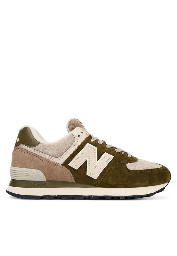 Sneakersy New Balance. Kolor: zielony. Model: New Balance 574