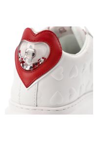 Białe Sneakersy Karl Lagerfeld Eleganckie Obuwie Damskie. Okazja: na co dzień. Zapięcie: sznurówki. Kolor: biały. Materiał: skóra. Styl: elegancki #4