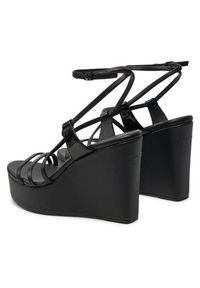 Calvin Klein Sandały Wedge Sandal 70 Lth HW0HW01952 Czarny. Kolor: czarny #6