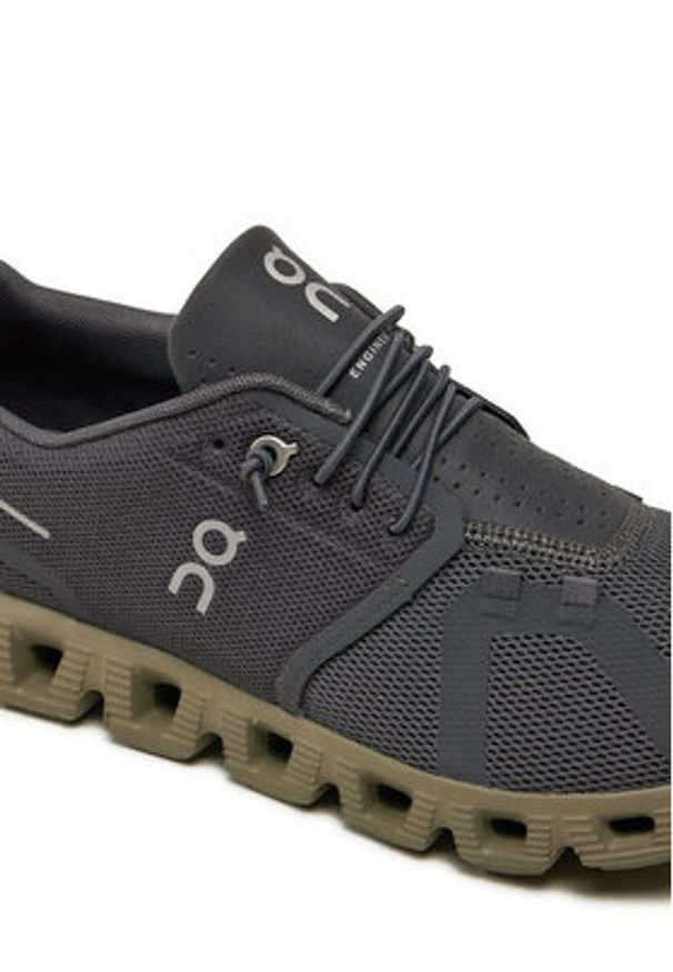 On Buty do biegania Cloud 5 5997769 Szary. Kolor: szary. Materiał: materiał