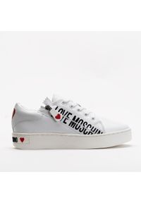 Sneakers'y damskie Love Moschino (JA15093G1CIA0100). Kolor: biały. Wzór: kolorowy #4