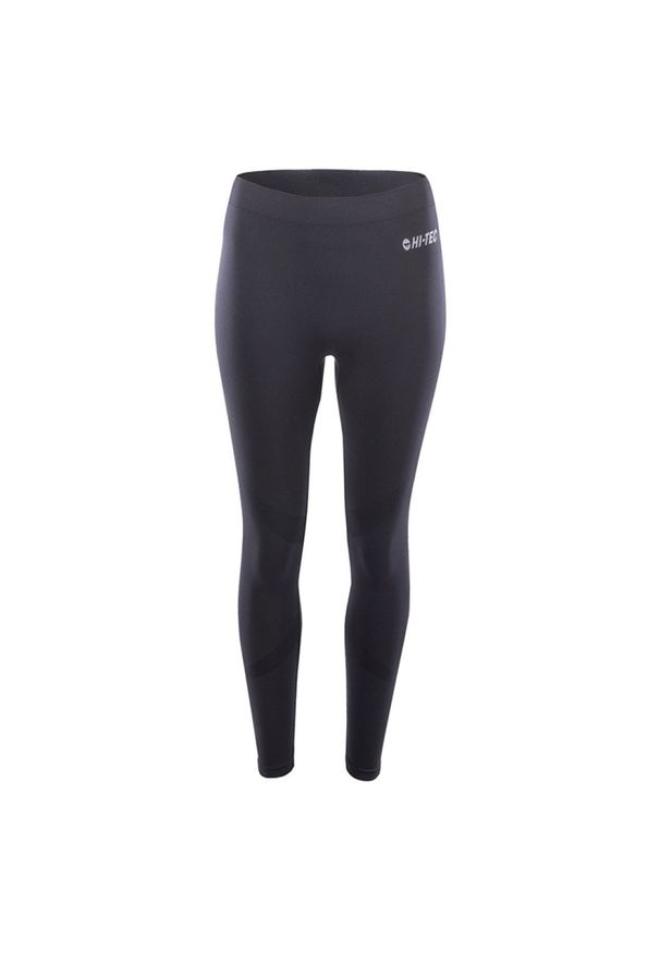 Hi-tec - Legginsy damskie termoaktywne Hi-Tec Lady Surim Bottom - czarne, Rozmiar L/XL. Kolor: czarny. Materiał: poliester, nylon, elastan, materiał