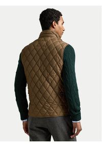 Polo Ralph Lauren Kamizelka 710940375006 Brązowy Regular Fit. Typ kołnierza: polo. Kolor: brązowy. Materiał: syntetyk #2