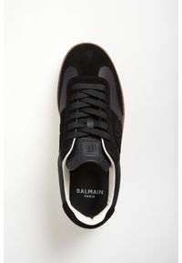 Balmain - Sneakersy męskie skórzane Swan BALMAIN. Materiał: skóra #3
