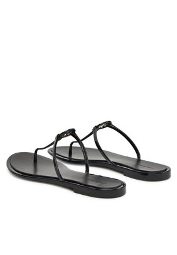 Tory Burch Japonki Mini Miller Jelly 166808 Czarny. Kolor: czarny. Materiał: syntetyk