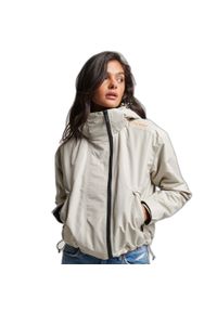 Damska kurtka wodoodporna Superdry SD-Windcheater. Kolor: szary #1