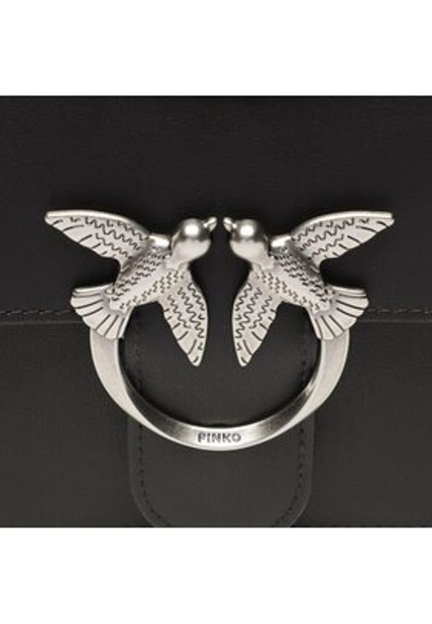 Pinko Torebka Love One Classic Dc PE 23 PLTT 100941 A0F1 Czarny. Kolor: czarny. Materiał: skórzane