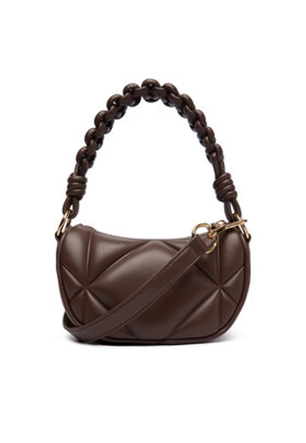 Love Moschino - LOVE MOSCHINO Torebka JC4189PP0NLC0 Brązowy. Kolor: brązowy. Materiał: skórzane