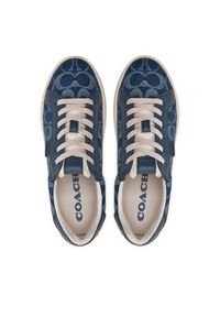 Coach Sneakersy Lwline Low Top CS106 Granatowy. Kolor: niebieski #6