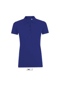 SOL'S - Damska koszulka polo Sol's Phoenix. Typ kołnierza: polo. Kolor: niebieski #1