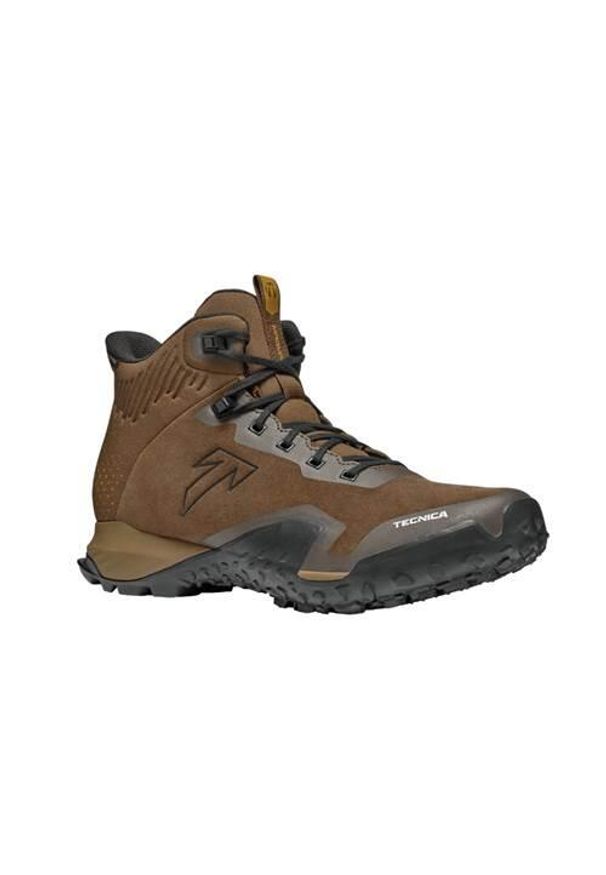 TECNICA - Buty trekkingowe męskie Tecnica Magma 2.0 Mid Gtx. Wysokość cholewki: za kostkę. Kolor: brązowy. Materiał: zamsz, syntetyk, materiał. Szerokość cholewki: normalna. Sport: turystyka piesza