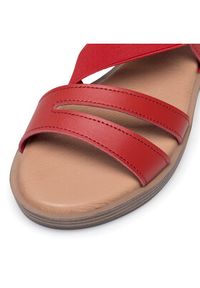 Lasocki Sandały WFA2720-4Z Czerwony. Kolor: czerwony. Materiał: materiał #6