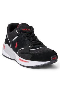Polo Ralph Lauren Sneakersy 809944590001 Czarny. Kolor: czarny. Materiał: materiał