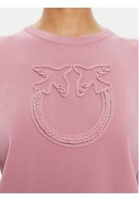 Pinko Sweter Acciuga 101568 A115 Różowy Regular Fit. Kolor: różowy. Materiał: bawełna, syntetyk