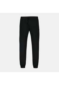 Spodnie Le Coq Sportif Model Loose Kolor Czarny. Kolor: czarny. Materiał: tkanina. Długość: krótkie. Sezon: lato