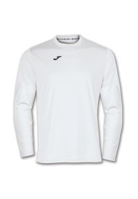 Koszulka do piłki nożnej męska Joma Combi z długim rękawem. Kolor: biały. Długość rękawa: długi rękaw. Długość: długie. Sport: piłka nożna #1