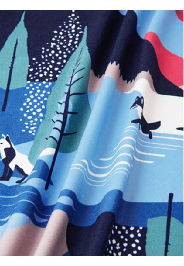 Reima Polar Lisisti 5200355C Granatowy Regular Fit. Kolor: niebieski. Materiał: syntetyk