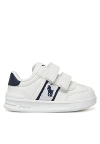Polo Ralph Lauren Sneakersy Heritage Court III RL02068112 Biały. Kolor: biały. Materiał: skóra