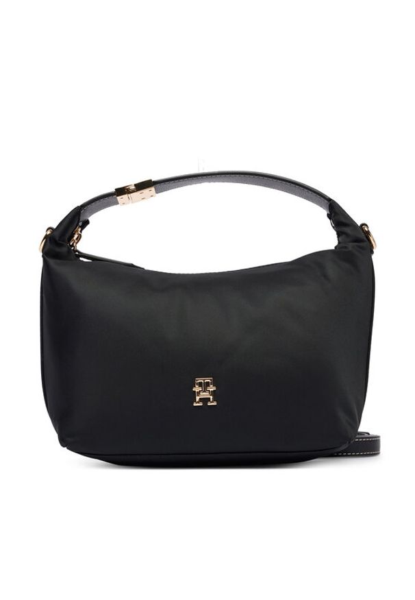 TOMMY HILFIGER - Tommy Hilfiger Torebka Th Go Crossover Nylon AW0AW18164 Czarny. Kolor: czarny