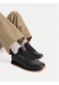 Reebok Sneakersy EO-CLASSIC LEATHER 100008493 Czarny. Kolor: czarny. Materiał: skóra, syntetyk. Model: Reebok Classic #4