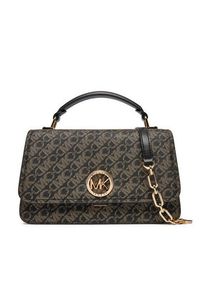 MICHAEL Michael Kors Torebka Delancey 30F4GD8S6B Czarny. Kolor: czarny. Materiał: skórzane #5