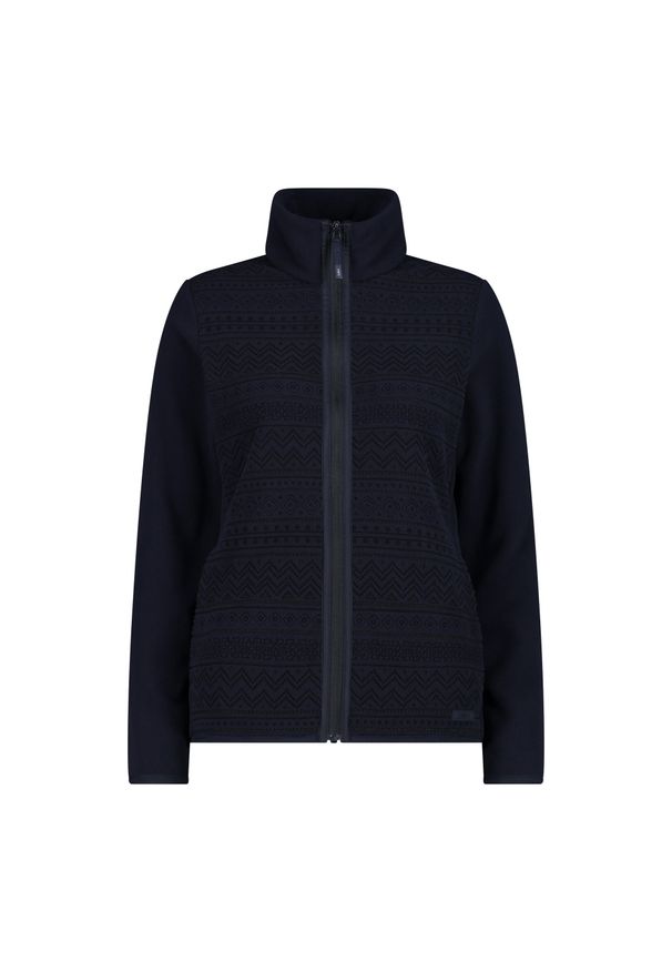 Bluza damska turystyczna CMP 34H0426. Kolor: niebieski. Materiał: polar. Sport: turystyka piesza