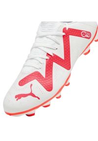 Buty piłkarskie Puma Future Play FG/AG M 107377 01 białe. Kolor: biały. Materiał: materiał, dzianina, syntetyk. Szerokość cholewki: normalna. Sport: piłka nożna #5