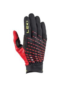 Rękawice Leki Ultra Trail Breeze. Kolor: czerwony, wielokolorowy, czarny. Sport: bieganie #1