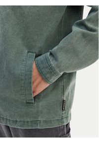 Quiksilver Koszula jeansowa Mohab Washed Twill EQYWT04654 Zielony Oversize. Kolor: zielony. Materiał: bawełna #4