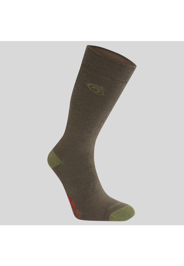 CRAGHOPPERS - Skarpety turystyczne Craghoppers NosiLife Travel Single Pack Socks. Kolor: zielony