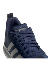 Adidas - Buty biegowe adidas Run60S W EG8700 niebieskie. Zapięcie: sznurówki. Kolor: niebieski. Materiał: zamsz, syntetyk, guma, nylon. Szerokość cholewki: normalna. Sport: bieganie