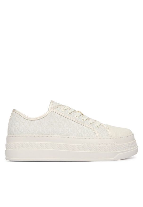 Armani Exchange Sneakersy XW002786 AF23055 M0107 Biały. Kolor: biały. Materiał: materiał