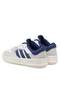 Adidas - adidas Sneakersy Court 24 JP5373 Biały. Kolor: biały. Materiał: skóra, zamsz #4