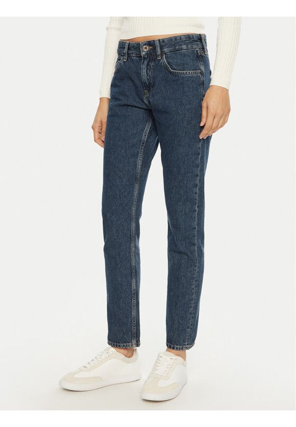 Pepe Jeans Jeansy ARCHIVE Mable PL203156 Niebieski Straight Leg. Kolor: niebieski