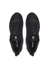 salomon - Salomon Sneakersy X Ward Leather GORE-TEX L47182300 Czarny. Kolor: czarny. Materiał: zamsz, skóra. Technologia: Gore-Tex #3