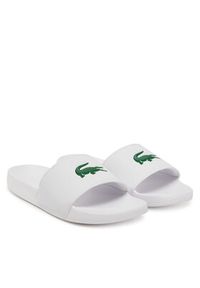 Lacoste Klapki Serve Sliders 7-49CMA0041 Biały. Kolor: biały. Materiał: skóra #6