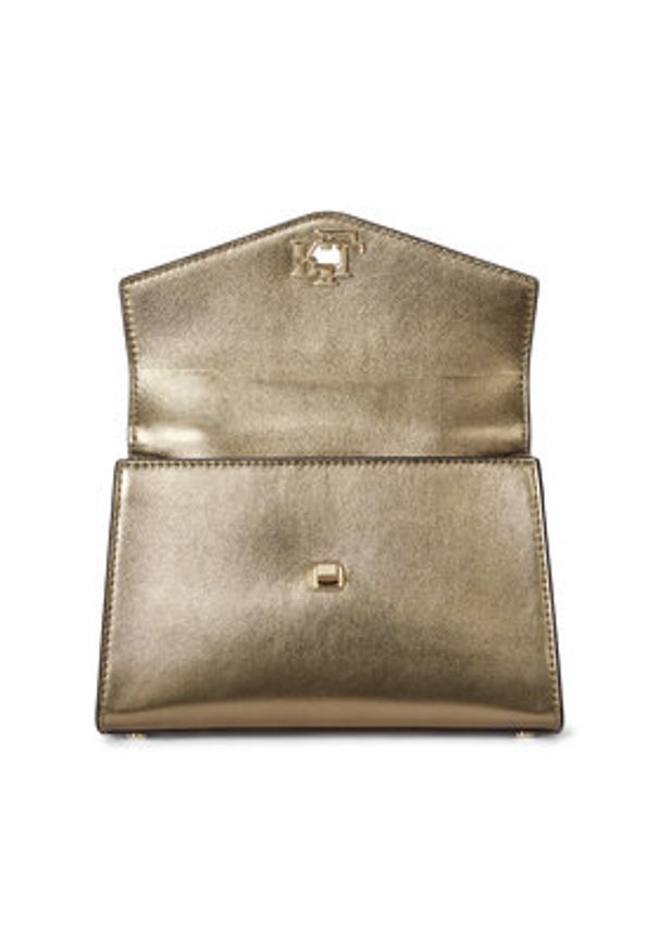 Lauren Ralph Lauren - LAUREN RALPH LAUREN Torebka 431P02413001 Złoty. Kolor: złoty. Materiał: skórzane