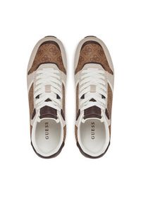 Guess Sneakersy FMJISL PEL12 Beżowy. Kolor: beżowy. Materiał: skóra #3