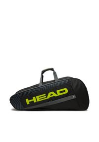 Head Torba Base Racquet Bag L 261403 Czarny. Kolor: czarny. Materiał: poliester, materiał