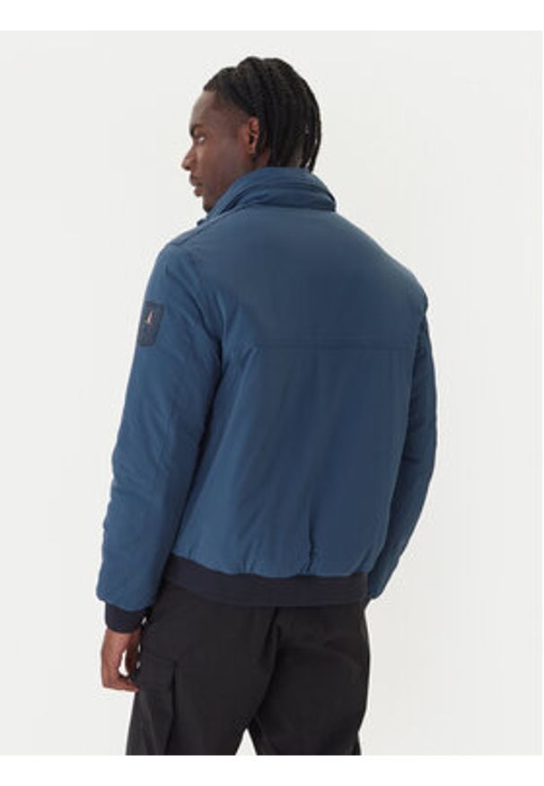 Aeronautica Militare Kurtka bomber 252AB3026UCT03264 Niebieski Regular Fit. Kolor: niebieski. Materiał: syntetyk