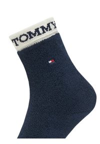 TOMMY HILFIGER - Tommy Hilfiger Zestaw 2 par wysokich skarpet dziecięcych 701236328 Granatowy. Kolor: niebieski. Materiał: materiał, bawełna #3