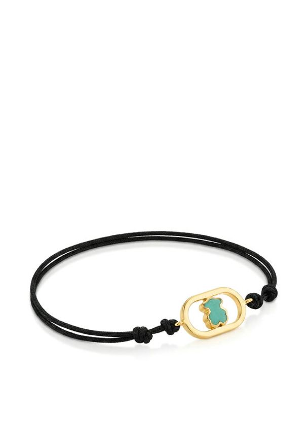 Tous - TOUS Bransoletka Camille 1004561200 Czarny. Kolor: czarny